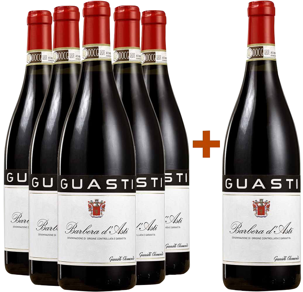 5+1 Paket Barbera d'Asti DOCG 5+1 Paket Barbera d'Asti DOCG
