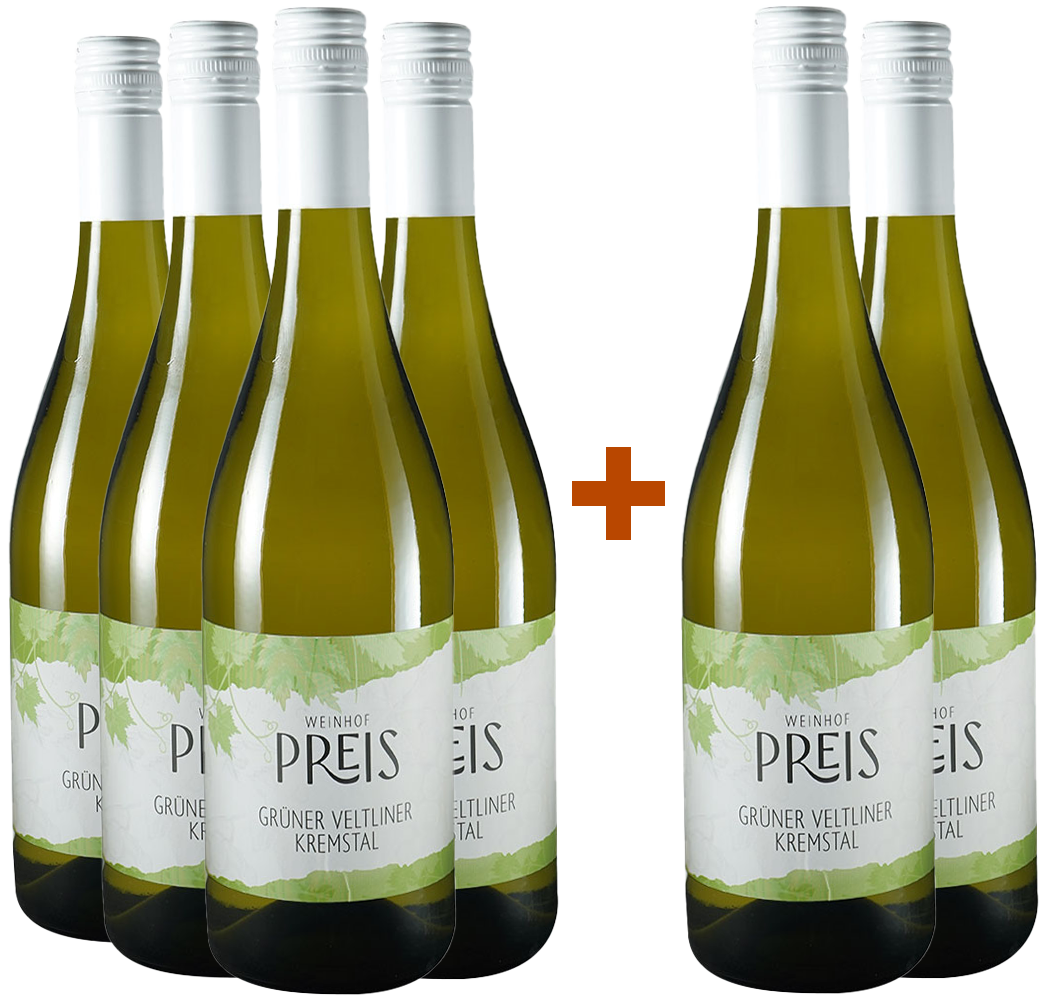 4+2 Paket Grüner Veltliner Kremstal trocken