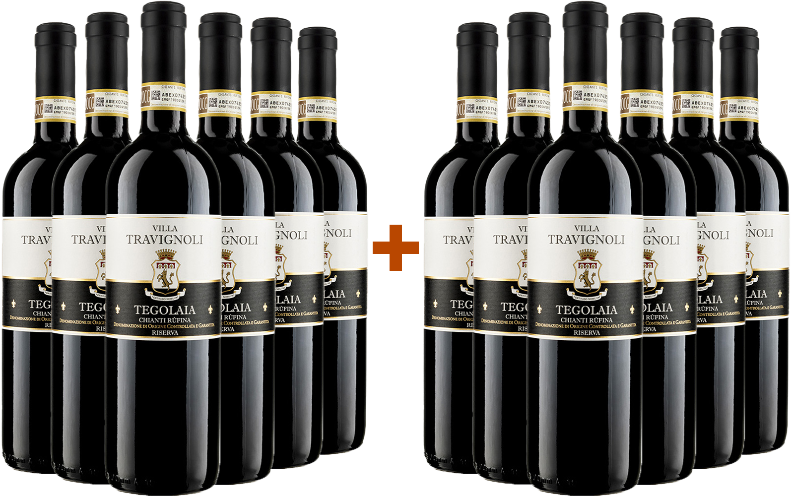 6+6 Paket Tegolaia Chianti Rufina Riserva DOCG 6+6 Paket Tegolaia Chianti Rufina Riserva DOCG