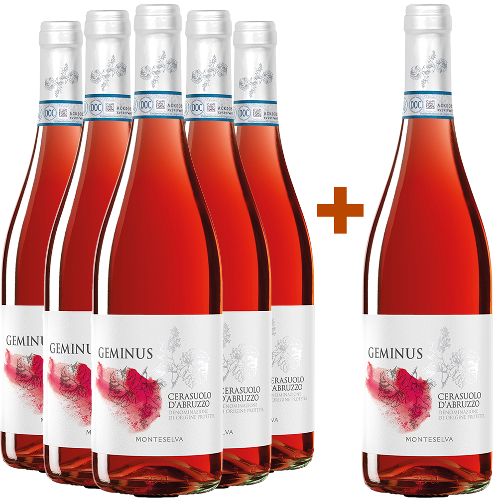 5+1 Paket Geminus Cerasuolo d'Abruzzo DOC