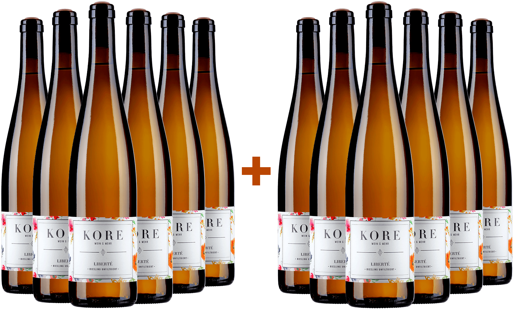 6+6 Paket Riesling "LIBERTÉ" unflitriert BIO Bio