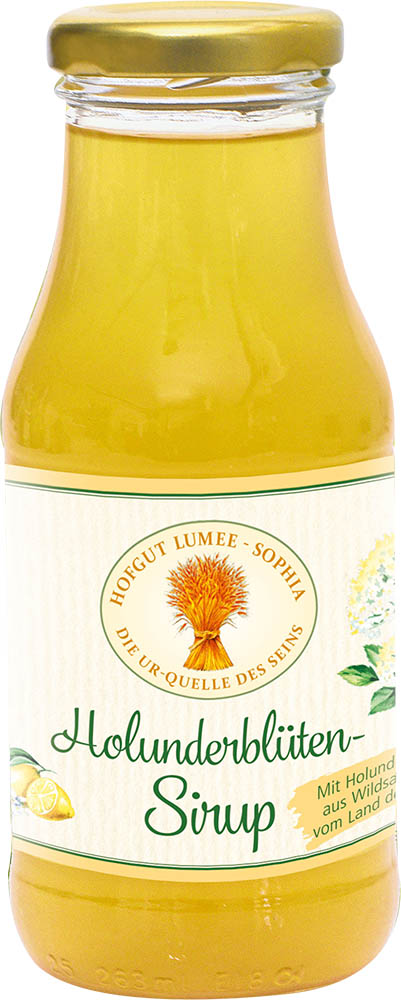 Holunderblütensirup BIO 0,25 L