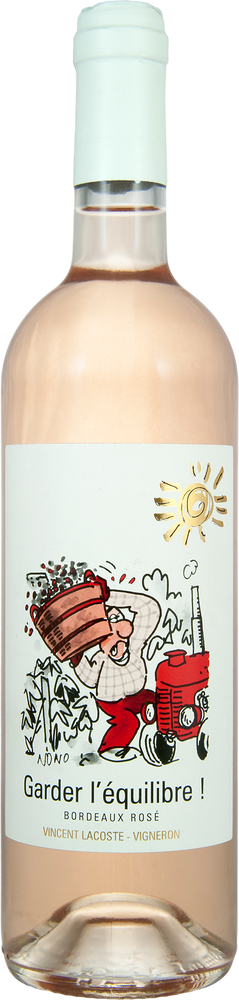 2025 "Garder l'équilibre!" Rosé Bordeaux AOP BIO