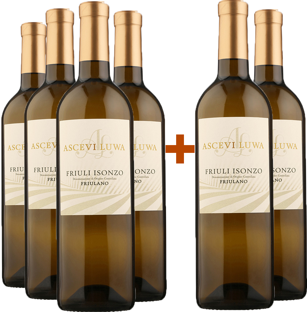 4+2 Paket Friulano Friuli Isonzo DOC