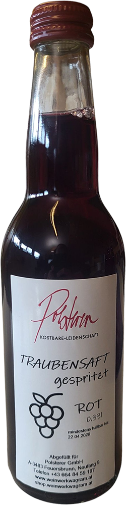 Traubensaft rot gespritzt 0,33 L Traubensaft rot gespritzt 0,33 L