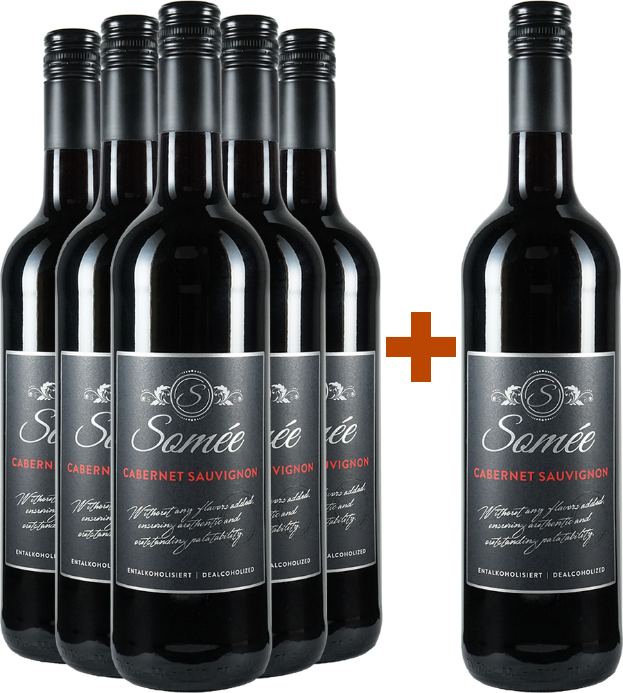 5+1 Paket Cabernet Sauvignon alkoholfrei