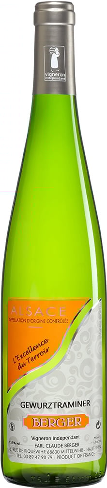 2021 "L'excellence du terroir" Alsace AOP 2021 "L'excellence du terroir" Alsace AOP