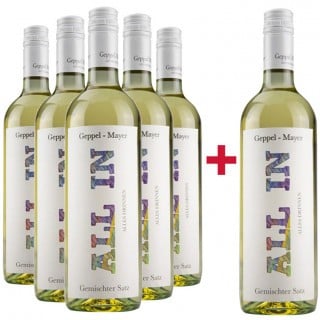 5+1 Paket "ALL IN" Gemischter Satz trocken 5+1 Paket "ALL IN" Gemischter Satz trocken