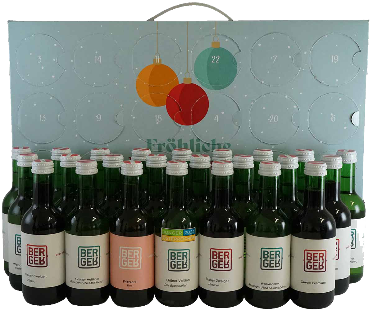 Adventskalendar 24x0,25 L