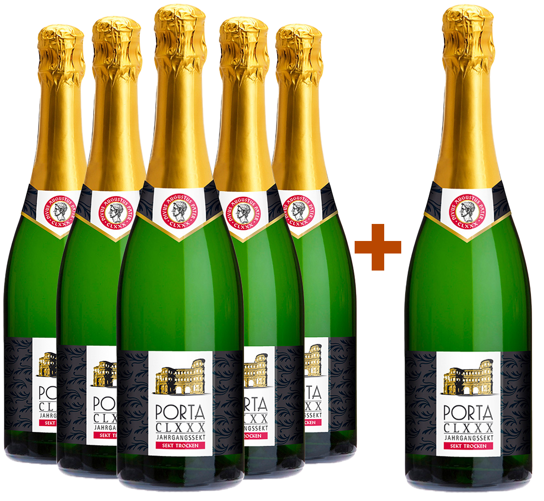 5+1 Porta CLXXX Jahrgangssekt 5+1 Porta CLXXX Jahrgangssekt