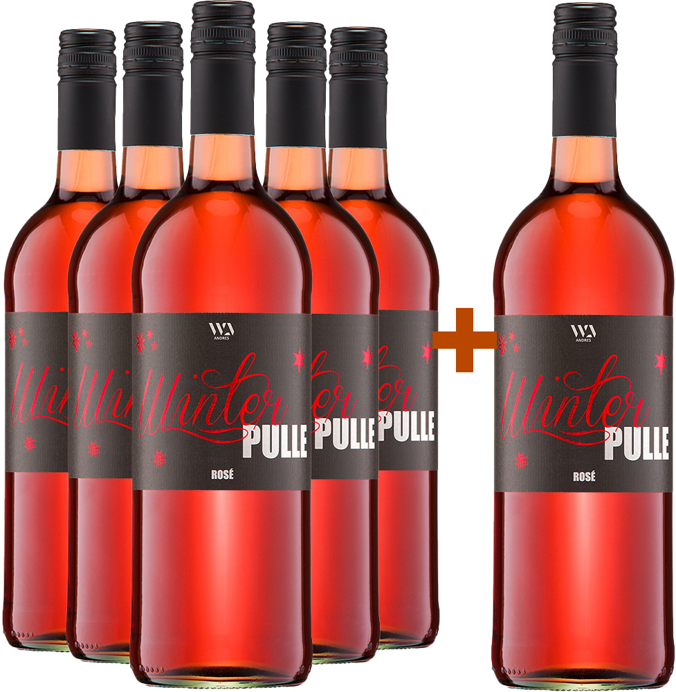 5+1 Winterpulle Glühwein rosé