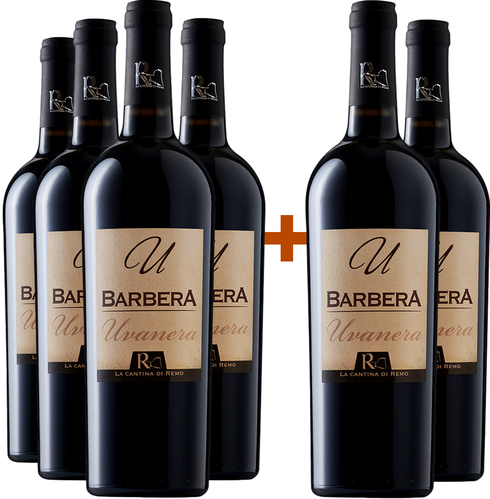4+2 Paket Barbera Terre degli Osci IGP 4+2 Paket Barbera Terre degli Osci IGP