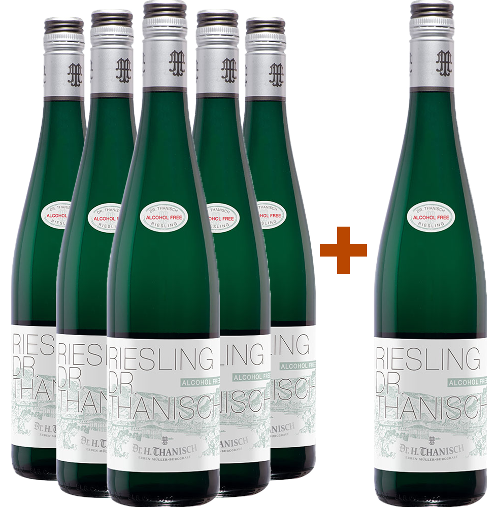5+1 Paket Riesling alkoholfrei