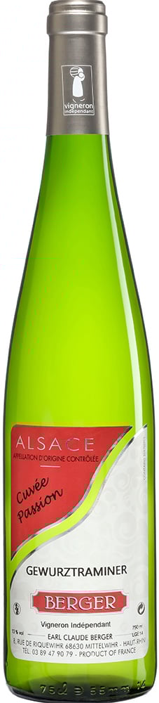 2021 Cuvée Passion Alsace AOP 2021 Cuvée Passion Alsace AOP