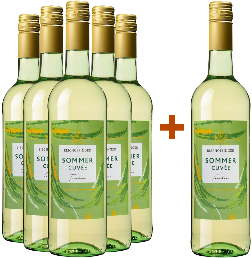 5+1 Paket "Sommer" Cuvée weiß trocken