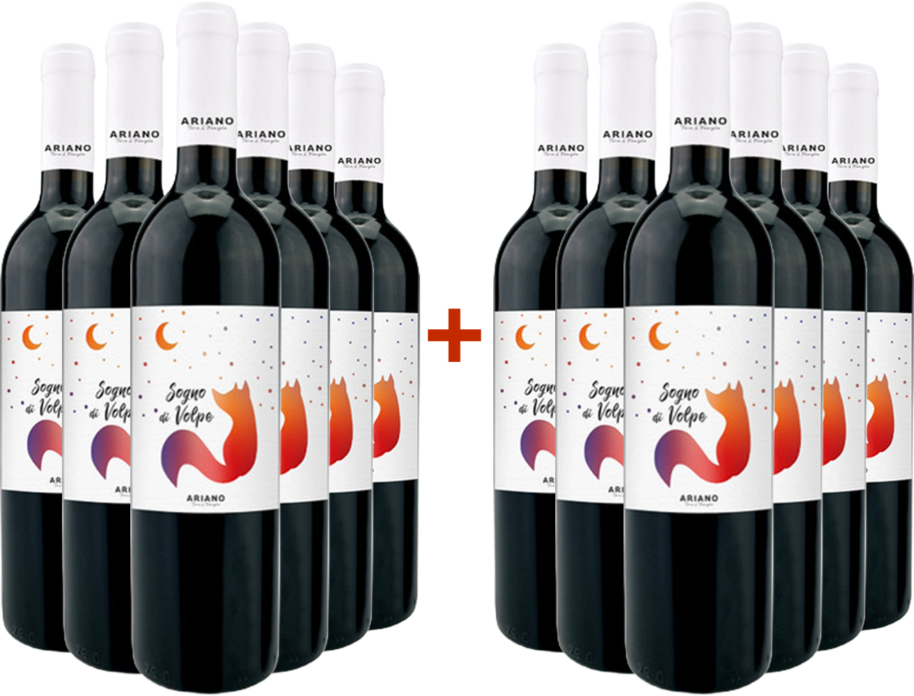 6+6 Sogno di Volpe Rosso Puglia IGP BIO BIO