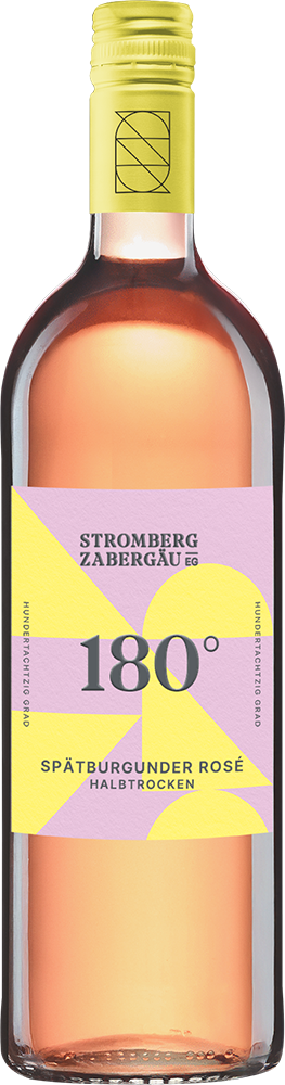 2024 180° Aufbruch Spätburgunder Rosé 1,0L Einweg 1,0 L 2024 180° Aufbruch Spätburgunder Rosé 1,0L Einweg 1,0 L