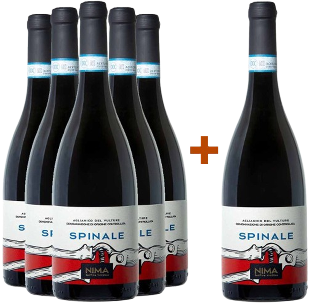 5+1 Paket "Spinale" Aglianico del Vulture DOC