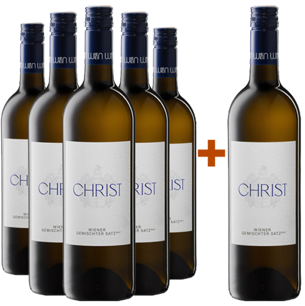 5+1 Paket Wiener Gemischter Satz DAC trocken BIO