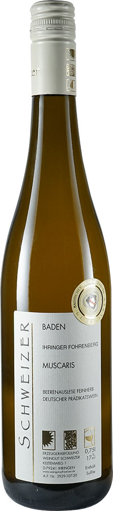 2019 Ihringer Fohrenberg Muscaris Beerenauslese