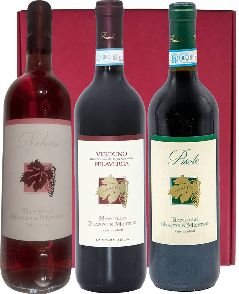 Box Degustazione Ramello Gianni & Matteo + Confezione Regalo