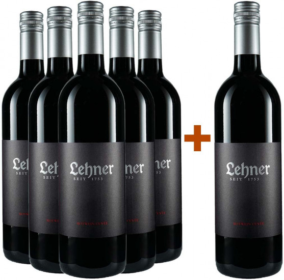 5+1 Paket "R&R" Cuvée Rot trocken