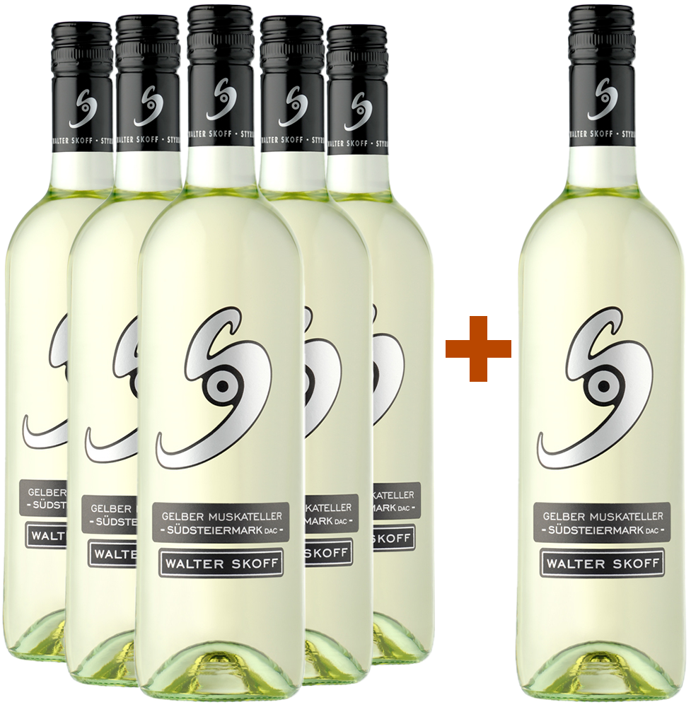 5+1 Paket Gelber Muskateller Südsteiermark DAC