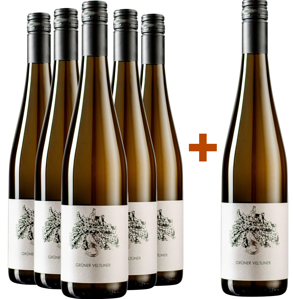 5+1 Paket Grüner Veltliner trocken - Andrea Schenter