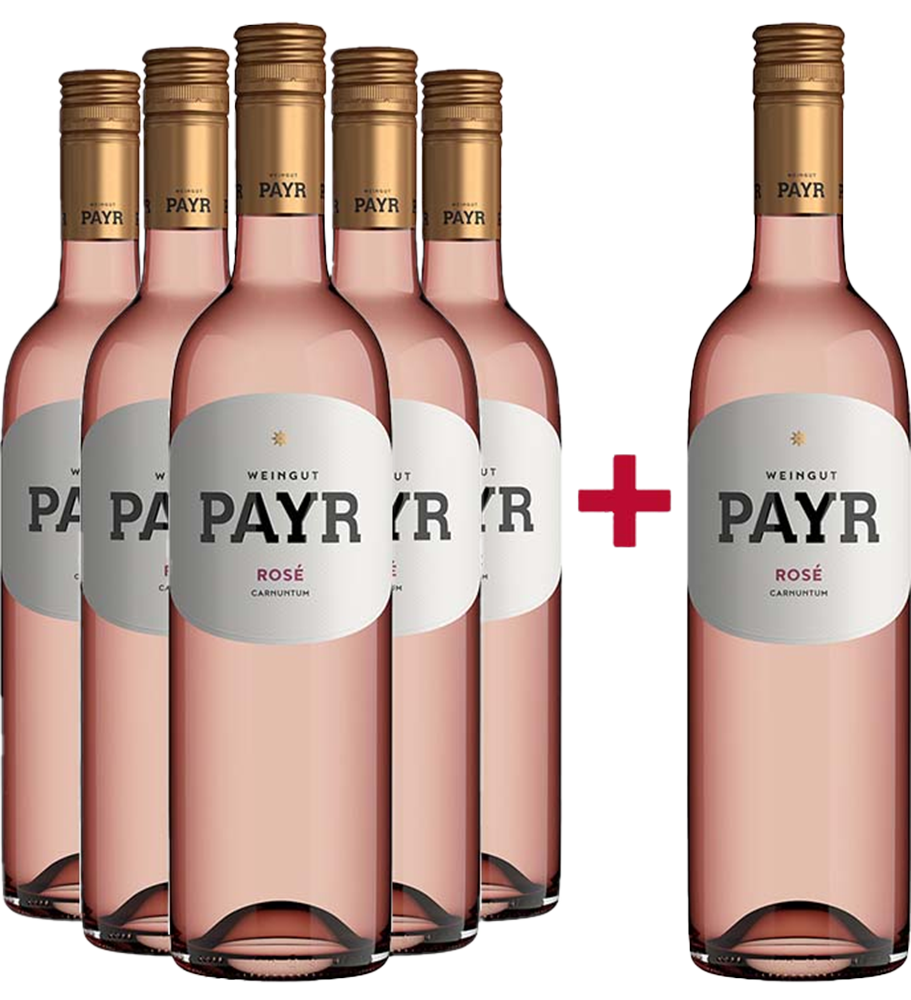 5+1 Paket Rosé ÖTW Gutswein trocken Bio BIO 5+1 Paket Rosé ÖTW Gutswein trocken Bio BIO