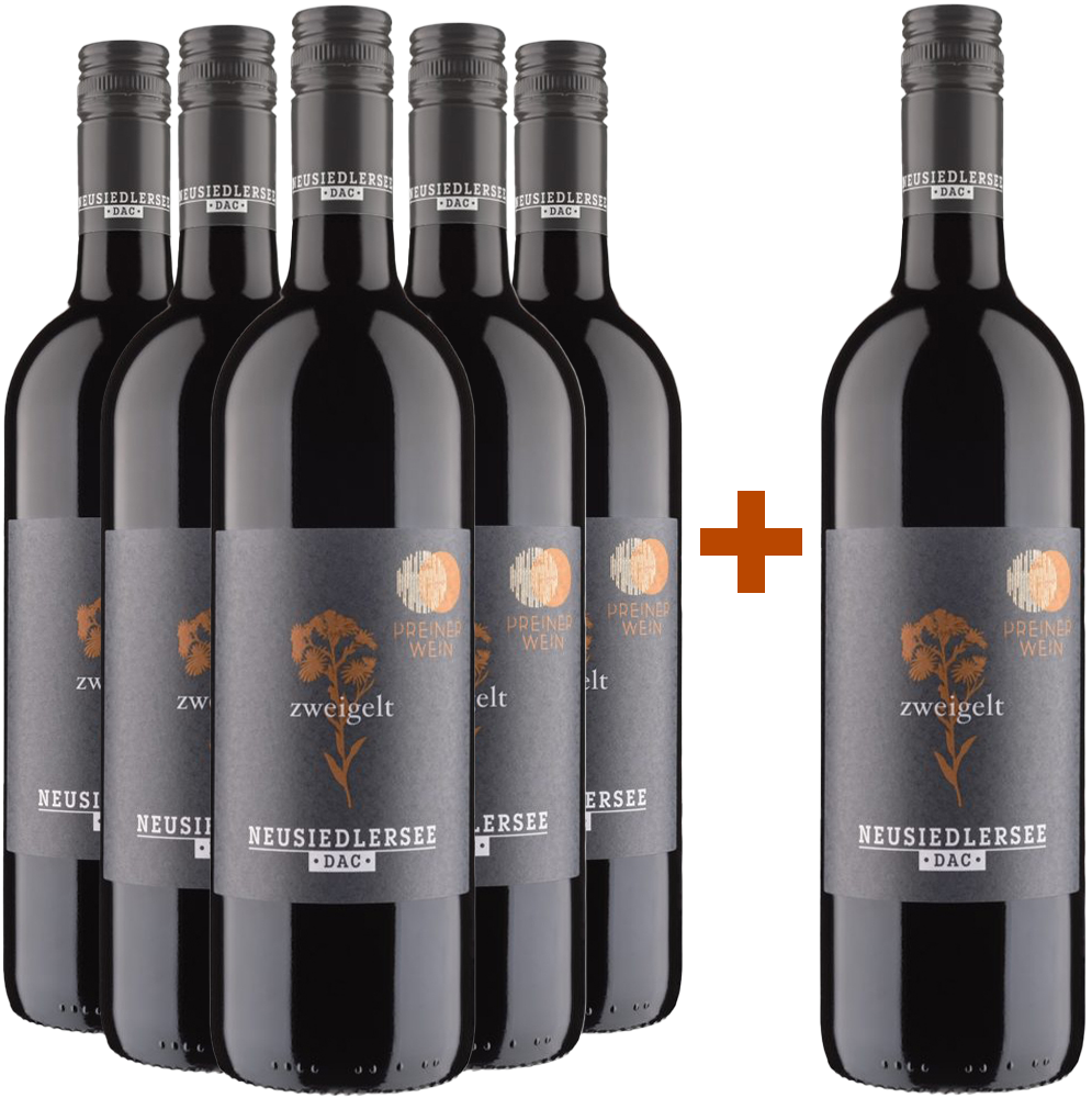 5+1 Paket Zweigelt Neusiedlersee DAC 5+1 Paket Zweigelt Neusiedlersee DAC