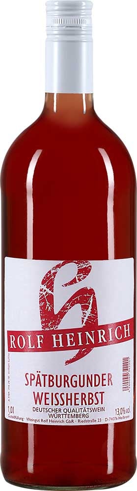 2024 Spätburgunder Weissherbst Qualitätswein 1,0 L