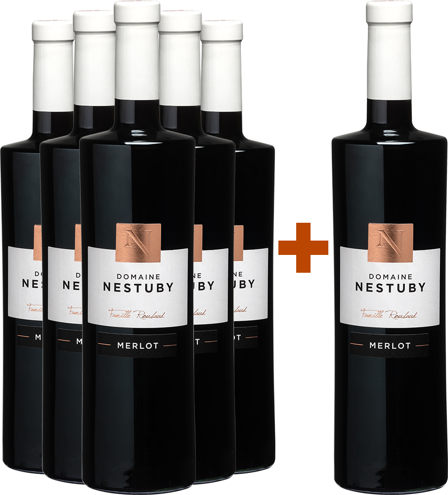 5+1 Paket Cuvée Merlot Rouge Var IGP