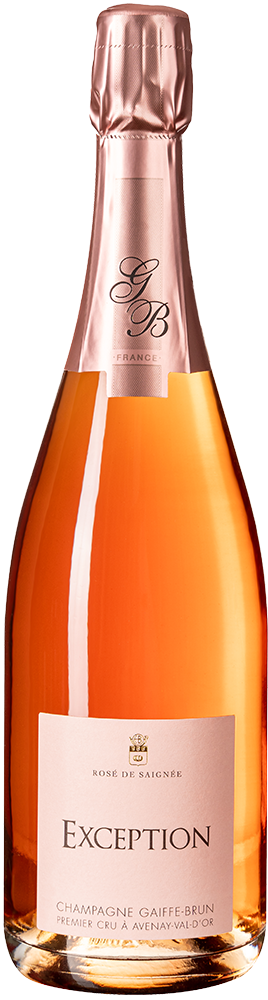 2020 Cuvée "Exception" Rosé de saignée Champagne Premier Cru AOP BIO