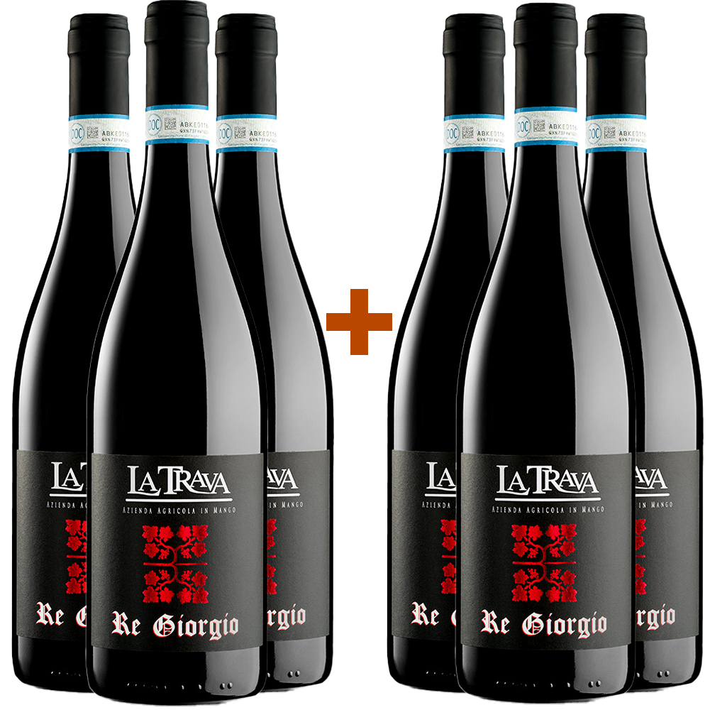 3+3 Paket Re Giorgio Langhe Rosso DOC