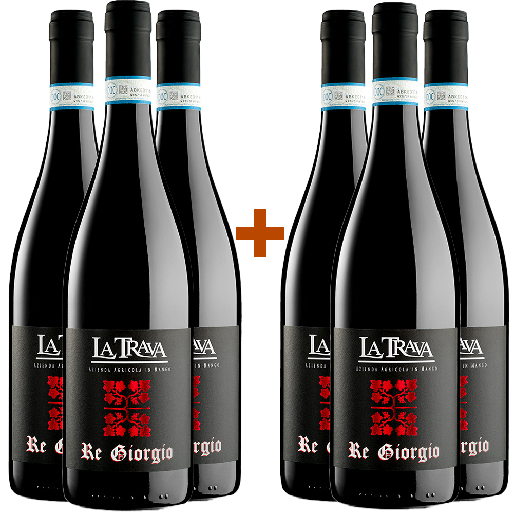 3+3 Paket Re Giorgio Langhe Rosso DOC 3+3 Paket Re Giorgio Langhe Rosso DOC
