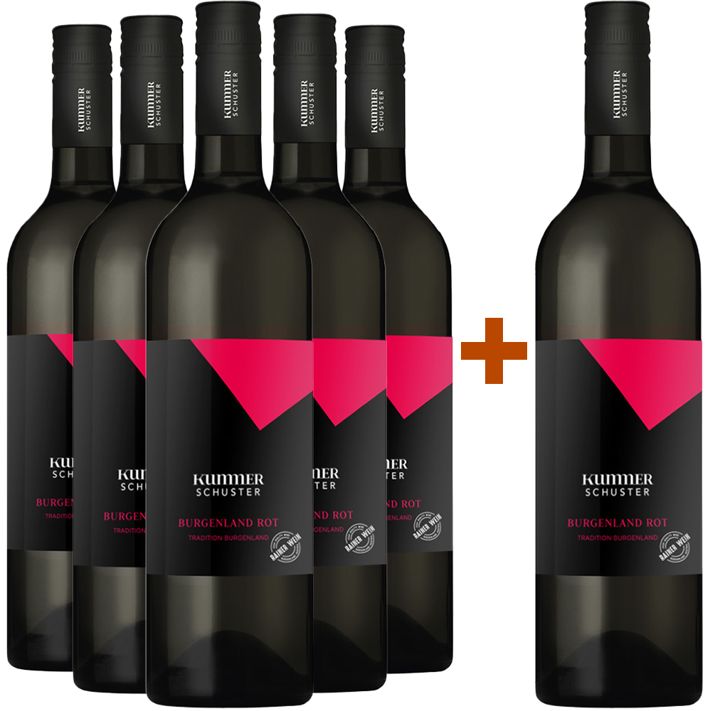 5+1 Paket "Burgenland Rot" Cuvée 5+1 Paket "Burgenland Rot" Cuvée