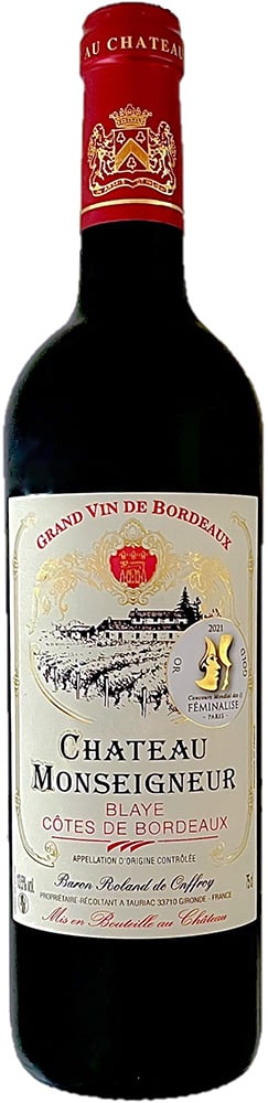 2020 Château Monseigneur Côtes de Bordeaux AOP 2020 Château Monseigneur Côtes de Bordeaux AOP