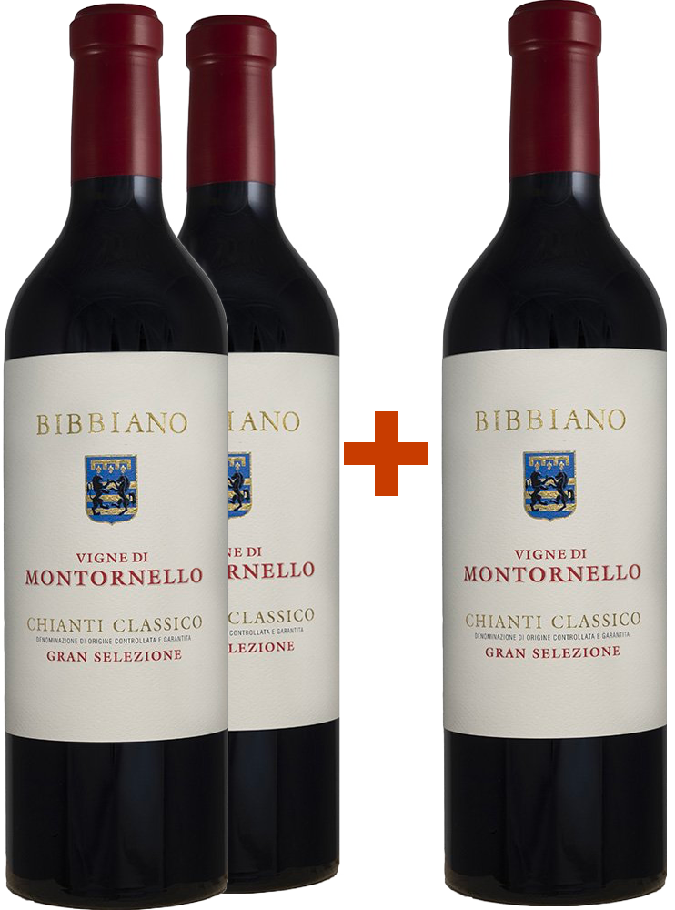 2+1 Paket Vigne di Montornello Chianti Classico Gran Selezione DOCG BIO