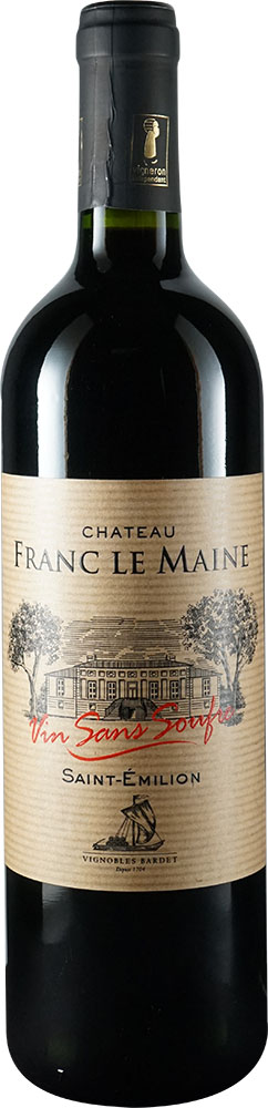 2018 Château Franc le Maine Sans Souffre Saint Emilion AOP