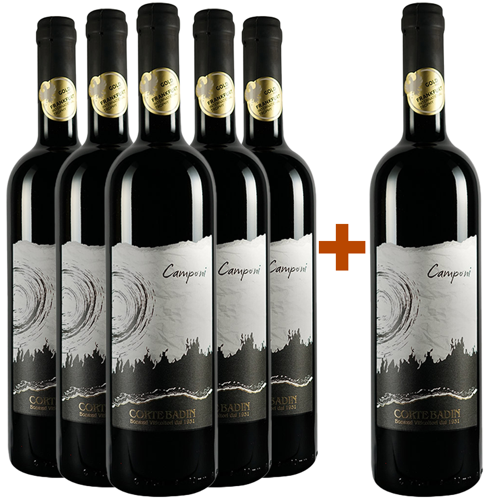5+1 Paket I Camponi Veneto IGP 5+1 Paket I Camponi Veneto IGP