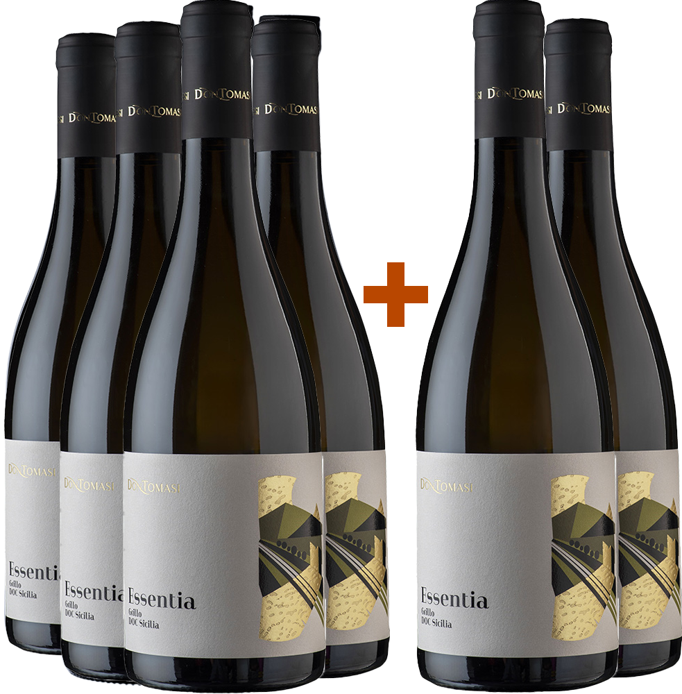 4+2 Paket Essentia Grillo Sicilia DOC 4+2 Paket Essentia Grillo Sicilia DOC
