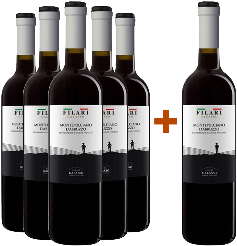 5+1 Paket Filari Montepulciano d’Abruzzo DOC