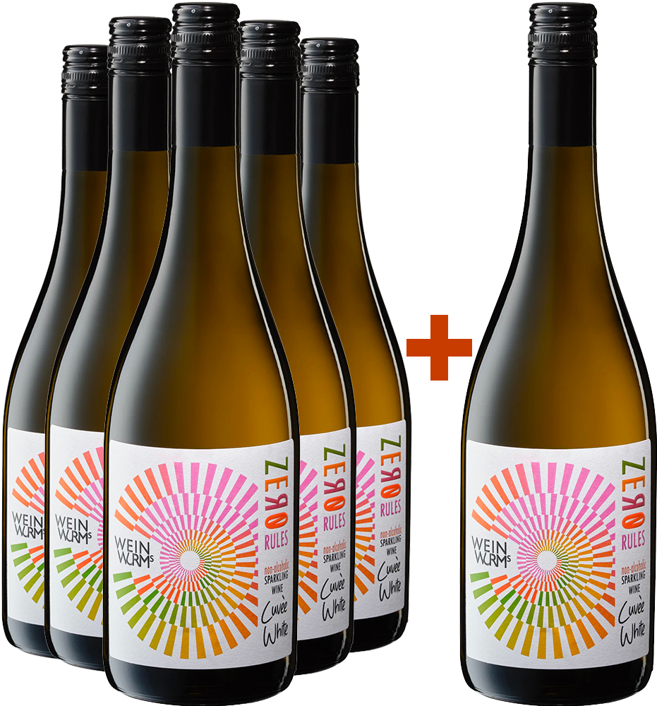 5+1 Paket Zero Rules Cuvée Sparkling Alkoholfrei