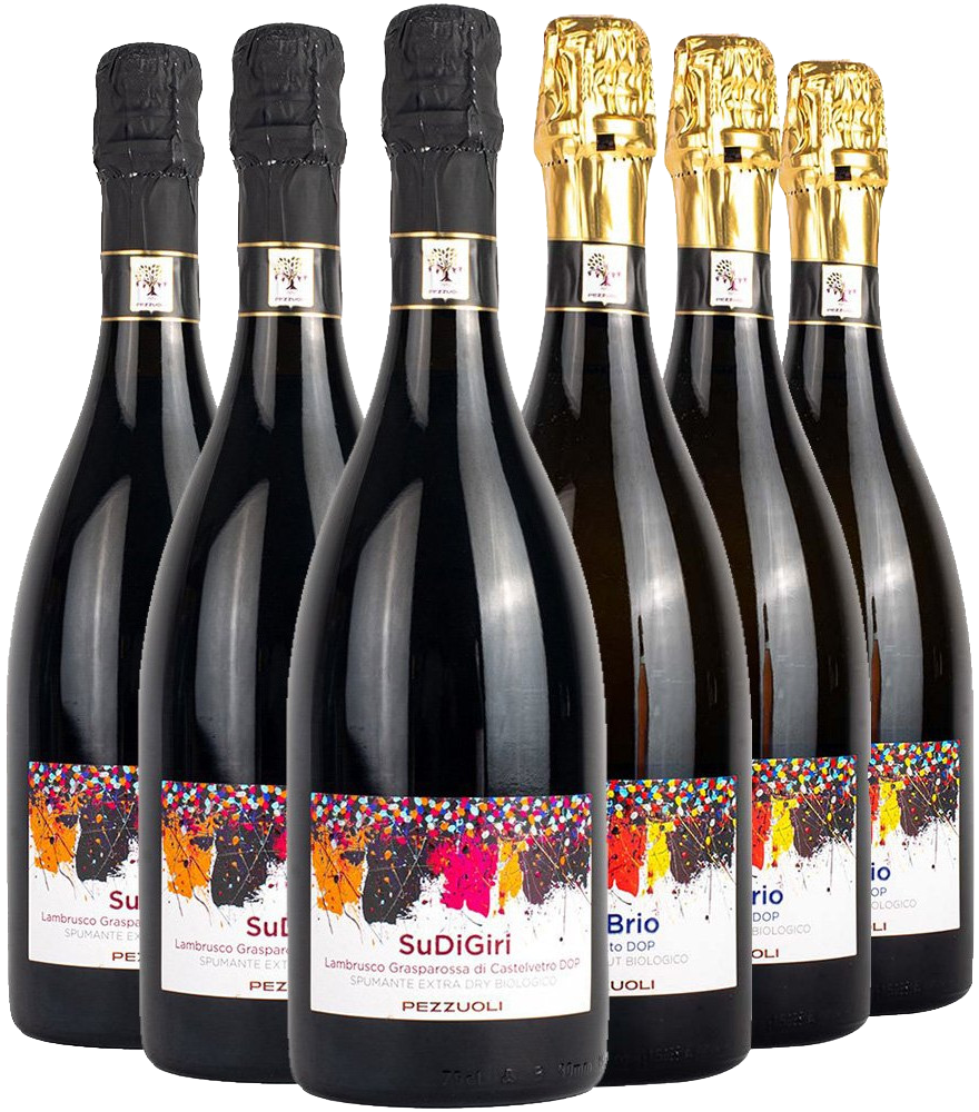 Pezzuoli Lambrusco Kennenlern-Paket BIO Pezzuoli Lambrusco Kennenlern-Paket BIO