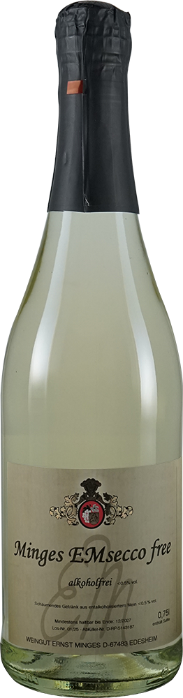 Minges EMsecco free weiß alkoholfrei >0,5% vol.