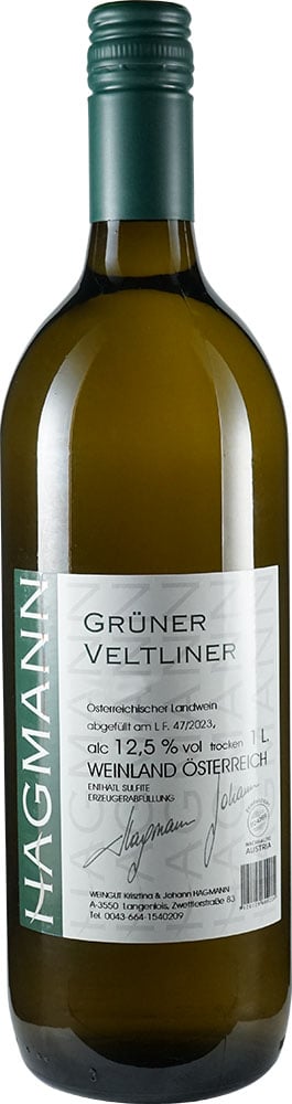 2023 Grüner Veltliner 1,0 L 2023 Grüner Veltliner 1,0 L