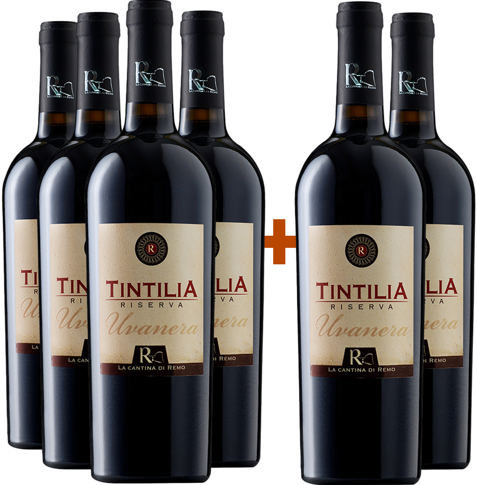 4+2 Paket Tintillia Riserva Molise DOC 4+2 Paket Tintillia Riserva Molise DOC