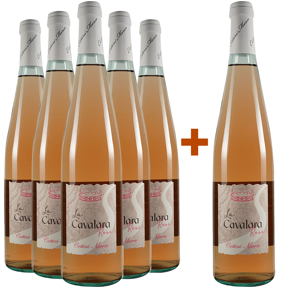 5+1 Paket La Cavalara rosé 5+1 Paket La Cavalara rosé