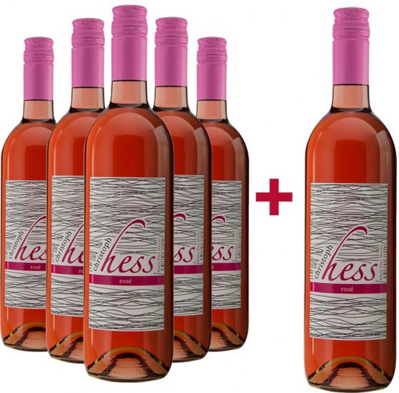 5+1 Paket Rosé trocken