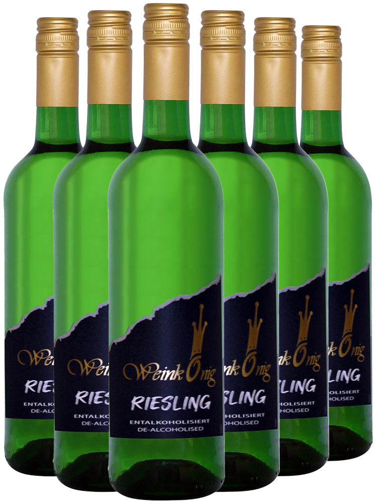 Entalkoholisierter Riesling- 6er Probierpaket - Weinkönig